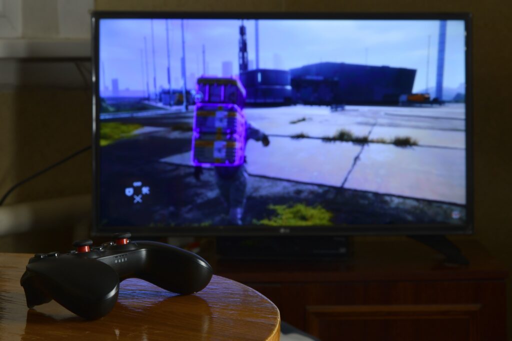 kharkov ukraine november 12 2020 video game controller gamesir g3s on table with death strandi